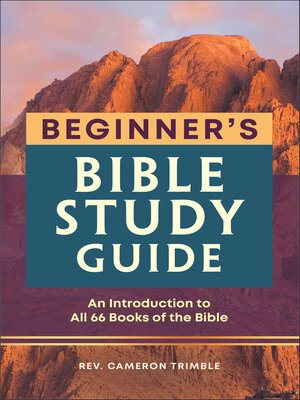 cover image of Beginner's Bible Study Guide